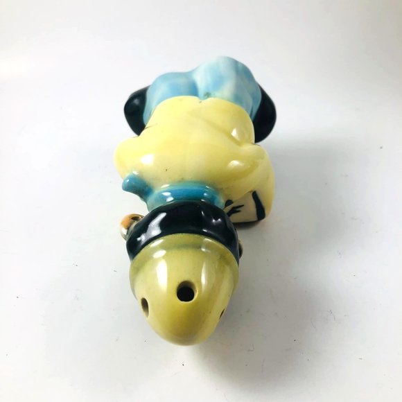 Kitschy Grated Cheese Shaker Man Organ Grinder Made in Japan Kitchen Collectible - Picture 5 of 6